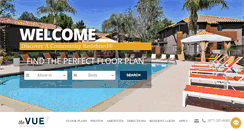 Desktop Screenshot of liveatthevue.com